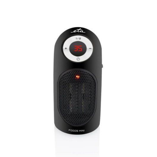 Keramikheizgerät ETA Fogos Mini 400W Schwarz