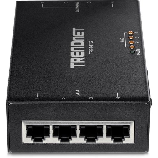 PoE+ Injector Gigabit TRENDnet TPE-147GI 4-poorts 65 W