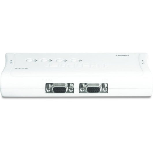 Switch KVM TRENDnet TK-407K 4 ports USB VGA avec 4 câbles