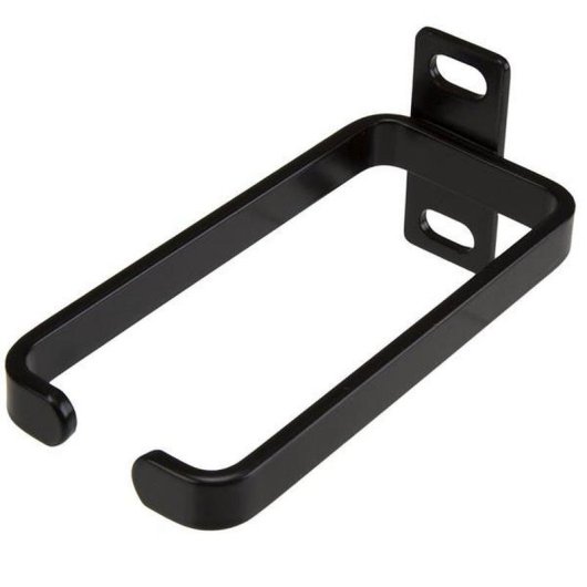 Gancho en D StarTech.com vertical 1U acero negro gestión de cables rack 19"