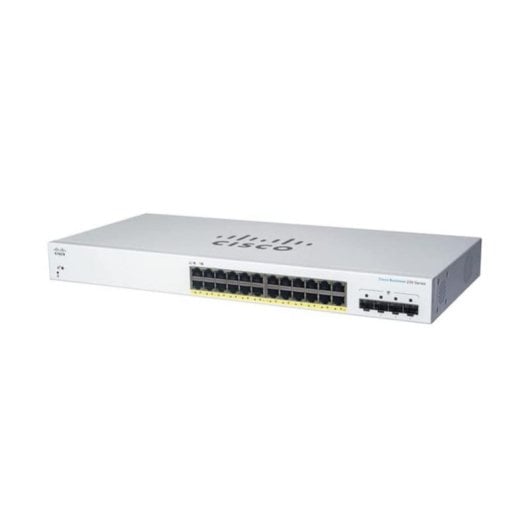 Conmutateur Cisco CBS220-24FP-4G PoE+ 24 ports Gigabit