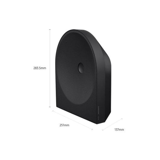 Barra de Som Samsung Music Studio 5 HW-LS50H 3.0 70W Bluetooth WiFi Dolby Atmos Preta