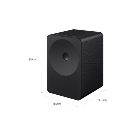 Barra de som Samsung HW-LS70H 3.1.1 150W Wi-Fi Bluetooth Dolby Atmos preta