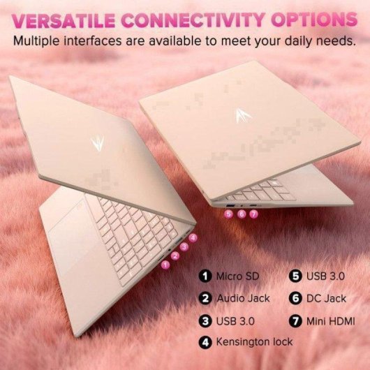 Ordinateur portable Auusda 15,6" Intel Celeron N5100 16Go 512Go SSD Intel UHD Windows 11 Pro