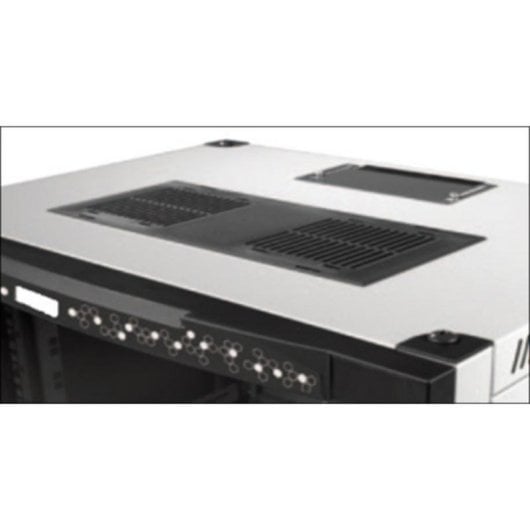 Rackschrank Ekivalan CEPA07U6045BL132 7U 19" Glastür 600 x 450 mm Schwarz