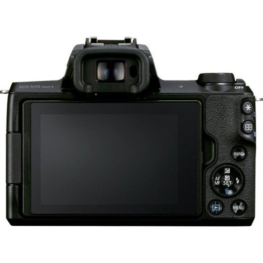 Spiegellose Kamera Canon EOS M50 Mark II 24,1MP 15-45mm + 55-200mm Wi-Fi
