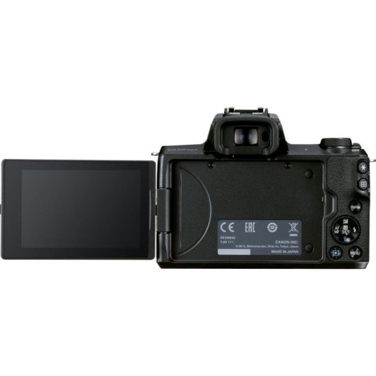 Spiegellose Kamera Canon EOS M50 Mark II 24,1MP 15-45mm + 55-200mm Wi-Fi