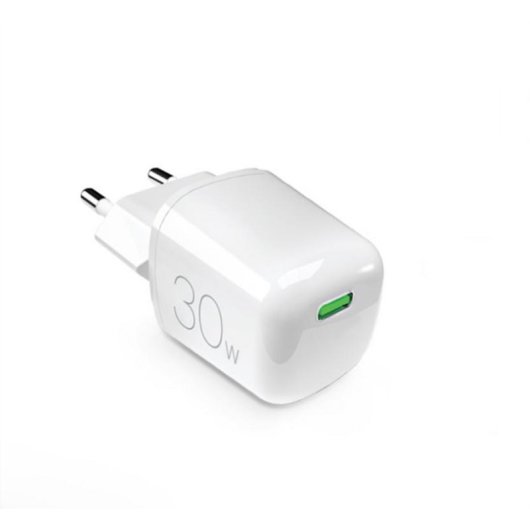 Caricatore USB-C PURO PUFCMTCUSBC30WGWHI 30 W Bianco GaN