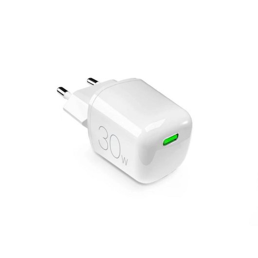Caricatore USB-C PURO PUFCMTCUSBC30WGWHI 30 W Bianco GaN