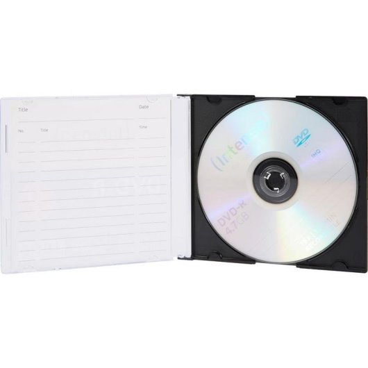 Disque DVD INTENSO DVD-R 4,7 Go 16x 120 mm Boite 10 pieces