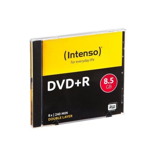 DVD+R DL Intenso 8,5 GB 8x 120 mm Pack de 5