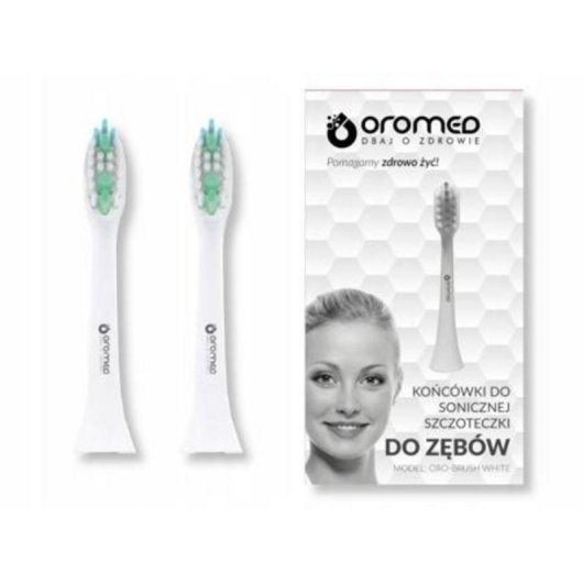 Recambio para cepillo sónico Oromed SONIC BASIC WHITE pack 2 unidades