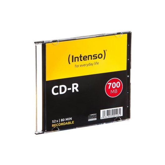 CD-R Intenso 700 MB 52x 120 mm Pack de 10