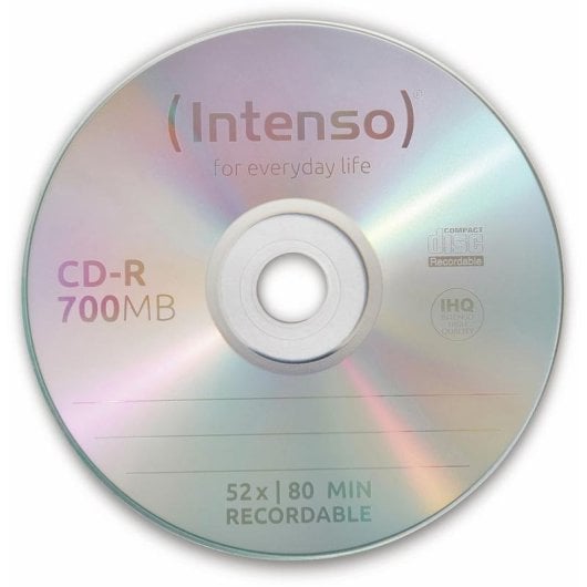CD-R Intenso 700 MB 52x 120 mm Pack de 10