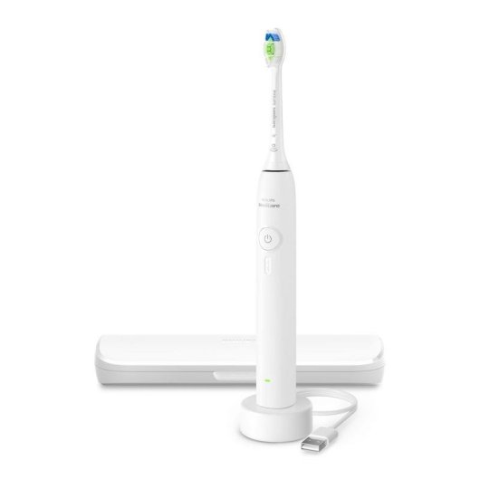 Spazzolino Sonico Philips Sonicare 3100 HX4033/21 1 Modalità 1 Testina Sensore di Pressione
