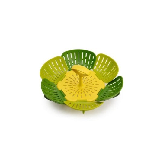 Cesta vapeur Joseph Joseph Bloom pliable silicone verte 16 cm