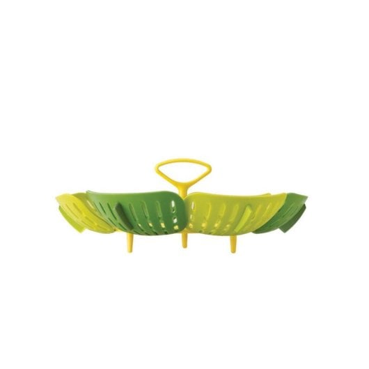 Cesta vapeur Joseph Joseph Bloom pliable silicone verte 16 cm