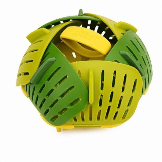 Cesta vapeur Joseph Joseph Bloom pliable silicone verte 16 cm