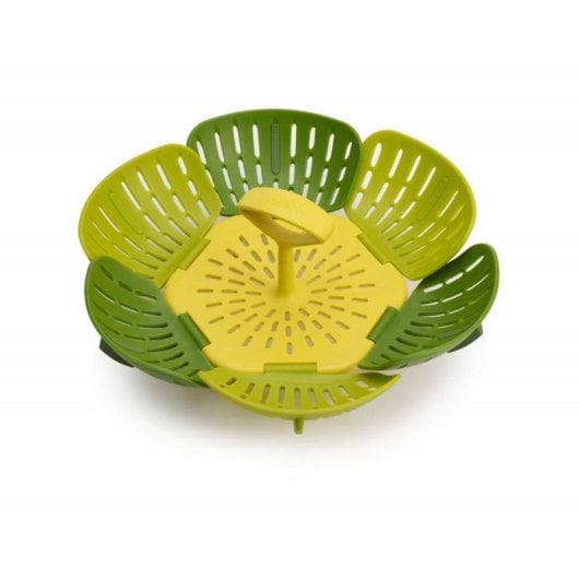 Cesta vapeur Joseph Joseph Bloom pliable silicone verte 16 cm