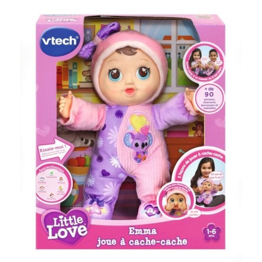Puppe VTECH Emma Little Love Versteckspiel Viel Color