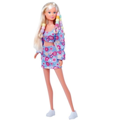 Poupee SIMBA Steffi Love Hair Beads 29 cm avec perles