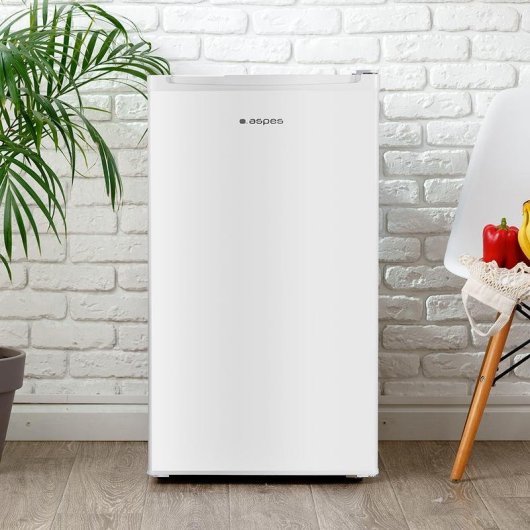 Frigorífico Mini Aspes AR84501E Cíclico 85cm 88L E Branco