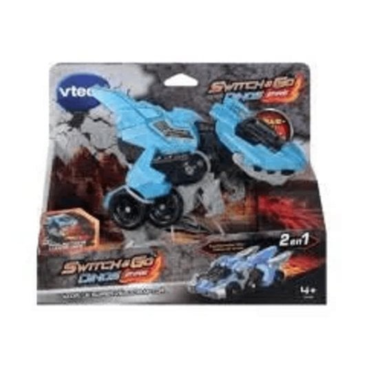Giocattolo trasformabile VTech Switch & Go Dino Lazor Velociraptor Blue 4 anni