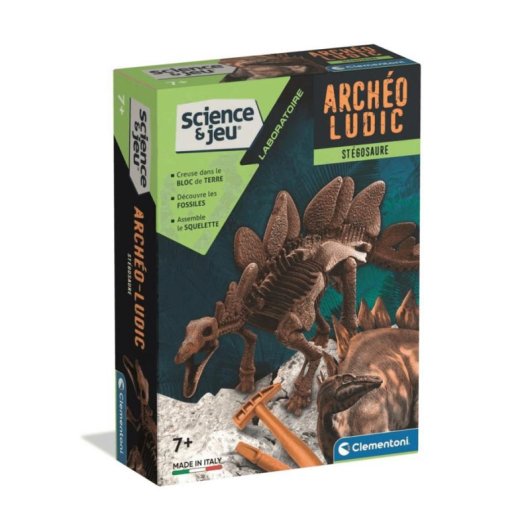 Kit Arqueologico Clementoni Estegossauro 21 cm AR