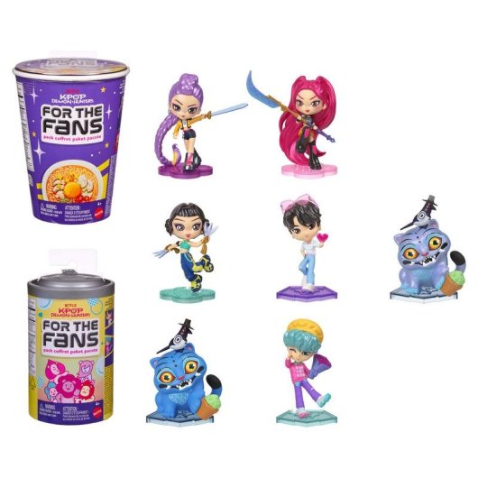 Figurine collectible Mattel Las Guerrieres K-pop 8,9 cm accessoire carte