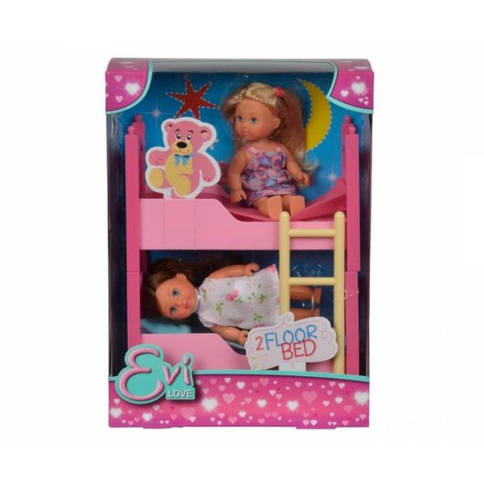 Lit pour poupées Simba Evi Love Multicolore 3-8 ans