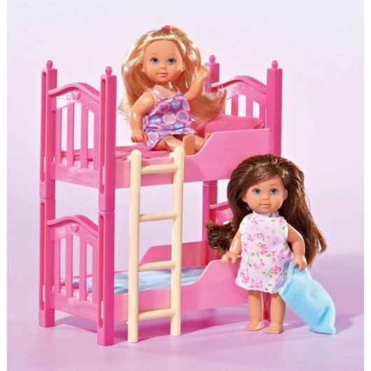 Lit pour poupées Simba Evi Love Multicolore 3-8 ans