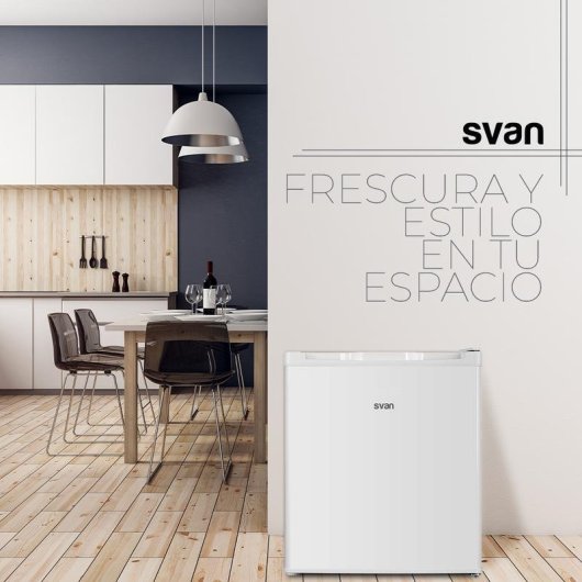Frigorífico Mini SVAN SR504500E 51,5 cm 41 L E Blanco