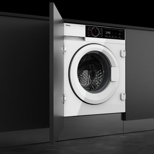 Lavadora Teka WMI 40841 W SP integrable de carga frontal 8 kg 1400 rpm A blanca