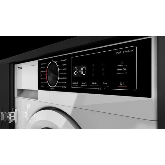 Lavadora Teka WMI 40841 W SP integrable de carga frontal 8 kg 1400 rpm A blanca