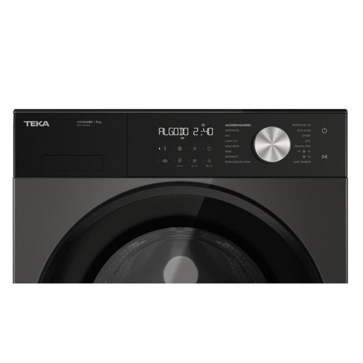 Lavadora Teka WM 40945 DINOX carga frontal 9 kg 1400 rpm A acero oscuro