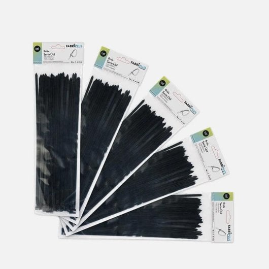 Bridas Fabrilamp UTIL Negras 3,6 mm x 300 mm Nylon 66 Bolsa de 100 uds