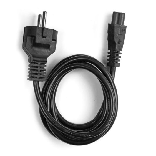 Cable de alimentación Ekon 1,5 m enchufe tipo F macho a macho