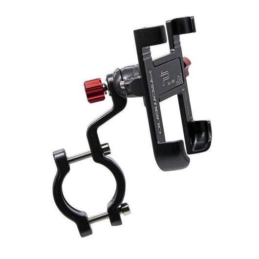 eWheel 8643-41 Supporto Smartphone Girevole 360º Nero Compatibile 55-95 mm