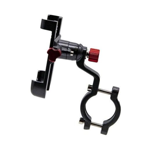 eWheel 8643-41 Supporto Smartphone Girevole 360º Nero Compatibile 55-95 mm