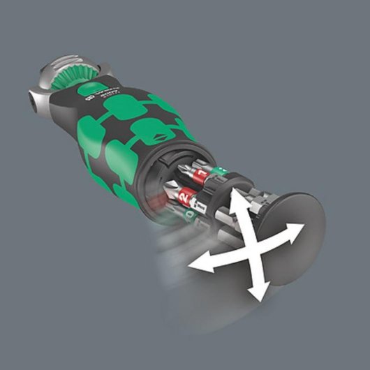 Juego de llaves de carraca Wera Zyklop Pocket Imperial Set 1 13 piezas