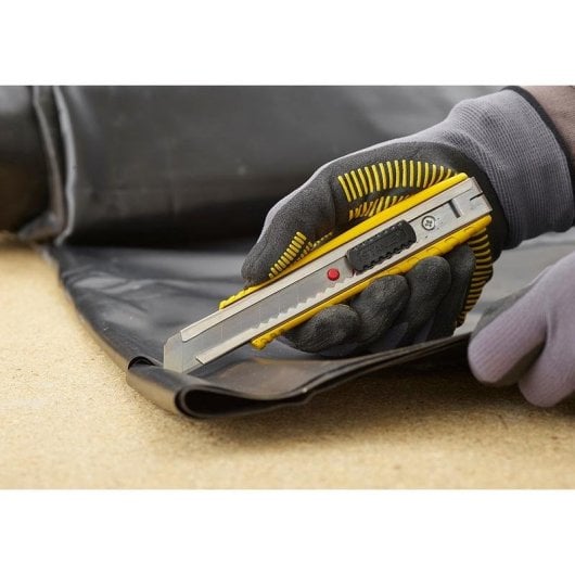 Cúter Stanley FatMax Segmentado Retráctil Mango Aluminio 25 mm