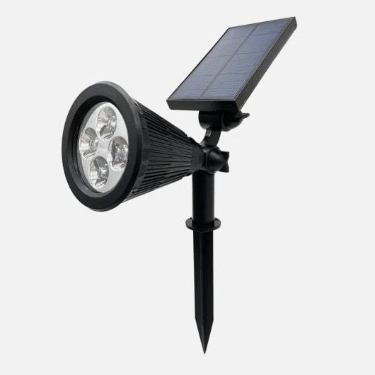 Pique solaire Fabrilamp KIRA 150 lm 5000 K IP65 noir