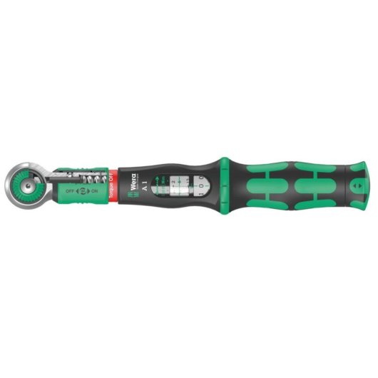 Cle dynamometrique Wera Safe-Torque A 1/4 2-12 Nm