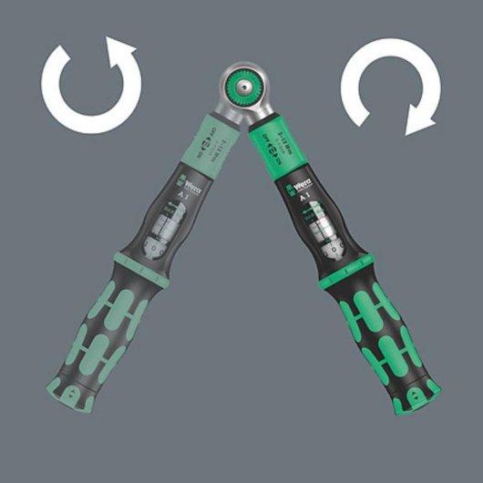 Cle dynamometrique Wera Safe-Torque A 1/4 2-12 Nm