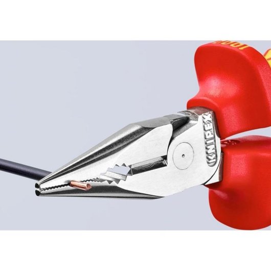 Pince à pointe fine Knipex 0826145 145 mm poignées isolées