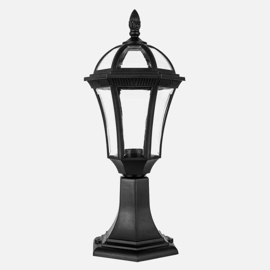 Sobremuro exterior FABRILAMP Comino 47,6 cm Policarbonato Negro IP44