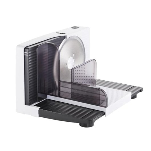 Trancheuse Unold 78860 100 W 15 mm Noir Blanc Acier Inoxidable