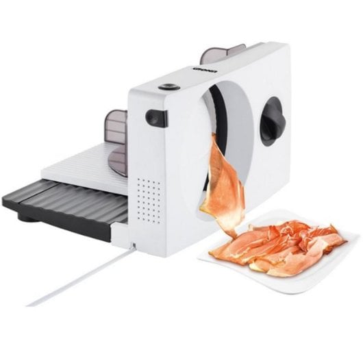 Trancheuse Unold 78860 100 W 15 mm Noir Blanc Acier Inoxidable