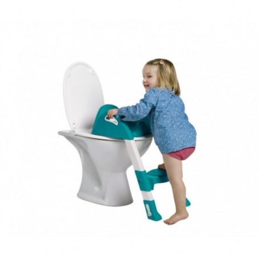 WC-Aufsatz Thermobaby Kiddyloo gruen ab 18 Monaten