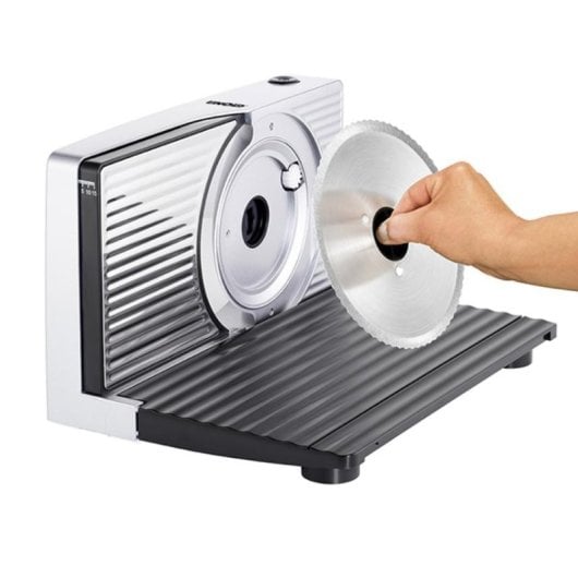 Trancheuse électrique Unold 78866 100 W lame inox 17 cm